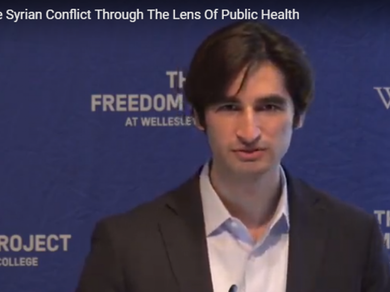 The Syrian Conflict Through The Lens Of Public Health